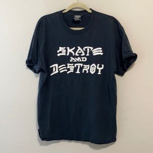 Thrasher Skate and Destroy Graphic Tee Shirt